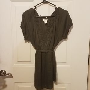 Motherhood Maternity large green blouse